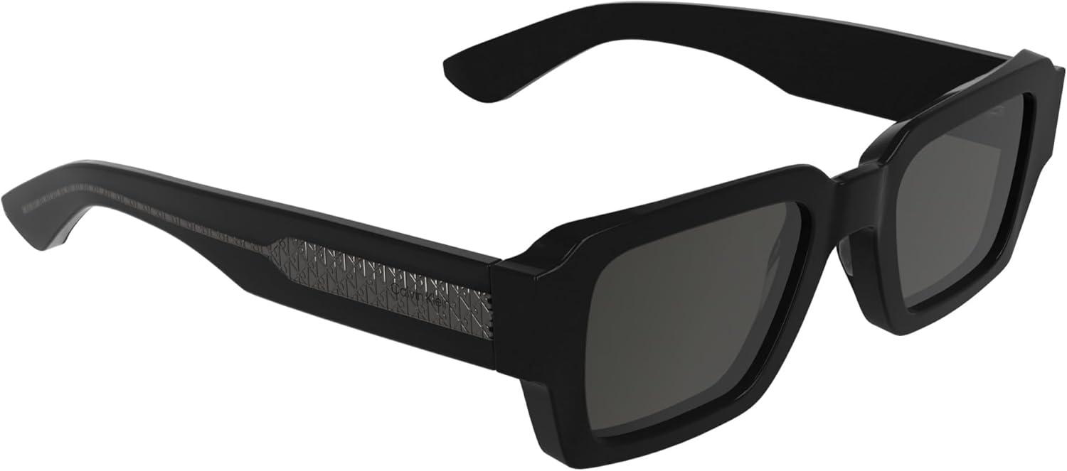 imageCalvin Klein Mens Ck25538s Rectangular SunglassesBlack