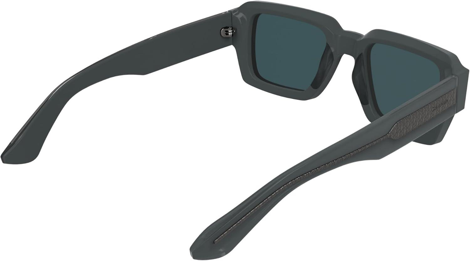 imageCalvin Klein Mens Ck25538s Rectangular SunglassesGrey