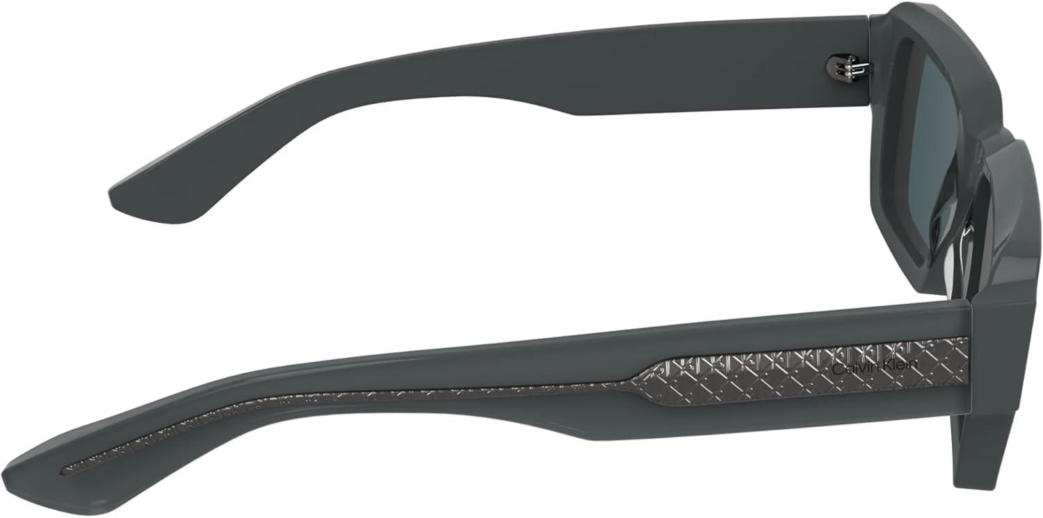imageCalvin Klein Mens Ck25538s Rectangular SunglassesGrey