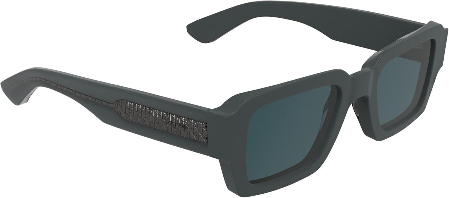 imageCalvin Klein Mens Ck25538s Rectangular SunglassesGrey