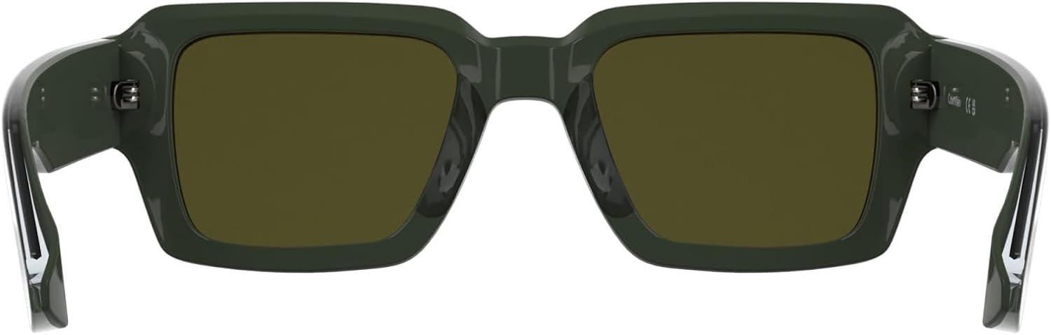 imageCalvin Klein Mens Ck25538s Rectangular SunglassesKhaki