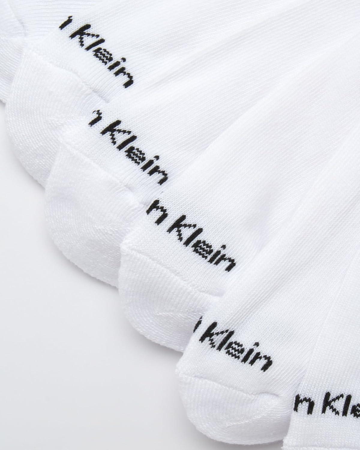 imageCalvin Klein Mens Dress Crew NonBinding Cotton Socks 6PackPure White