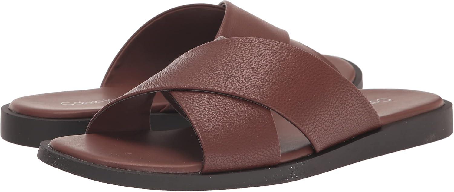 imageCalvin Klein Mens Enrico SandalCognac 210