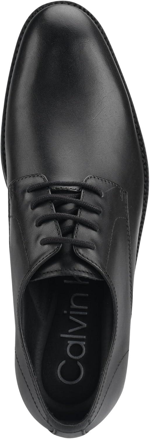 imageCalvin Klein Mens Jack OxfordBlack Leather 001