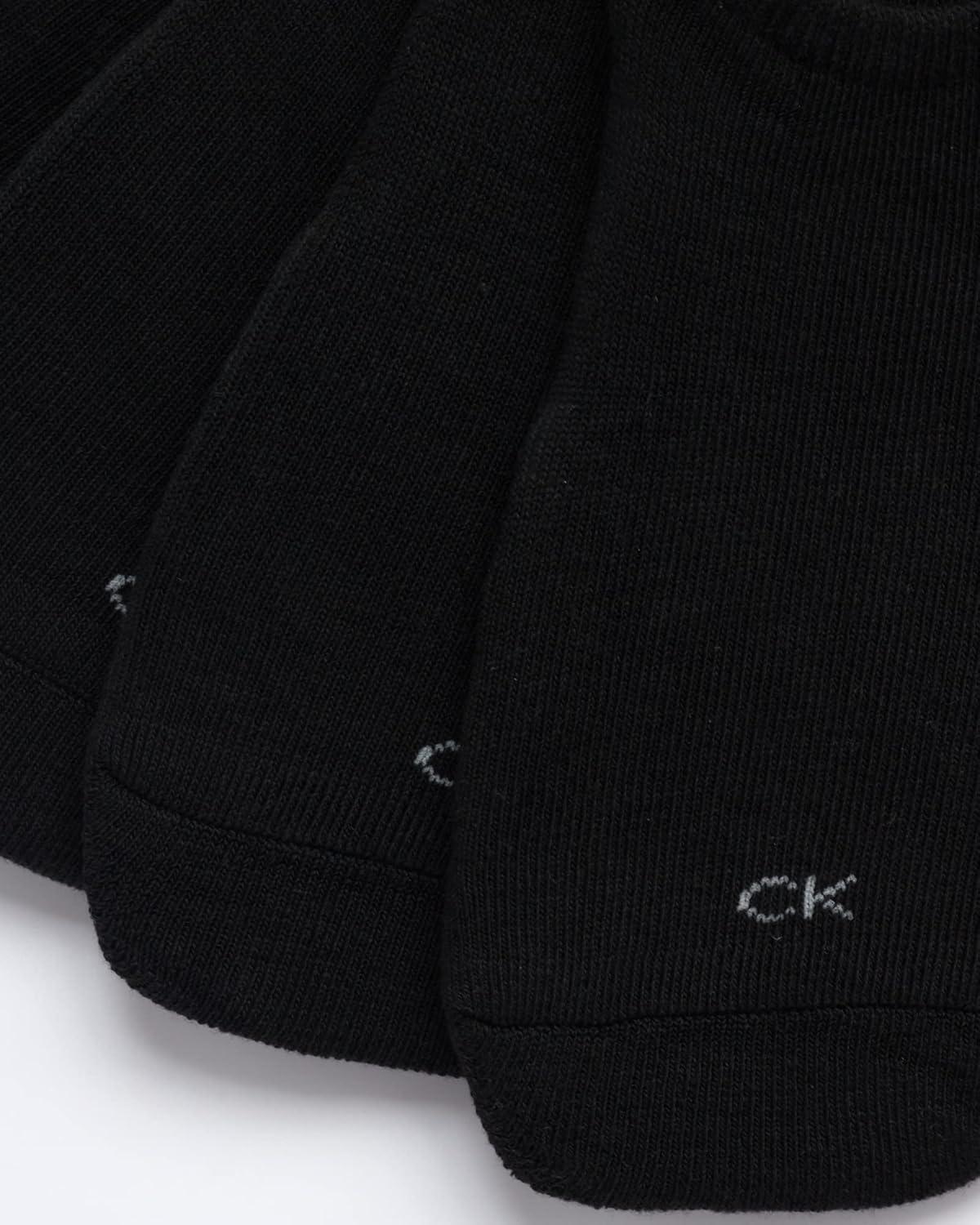 imageCalvin Klein Mens Liner Socks  12 Pack Cushioned NonSlip No Show Sneaker Loafer  Ultra Low Cut Socks for Men 712All Black