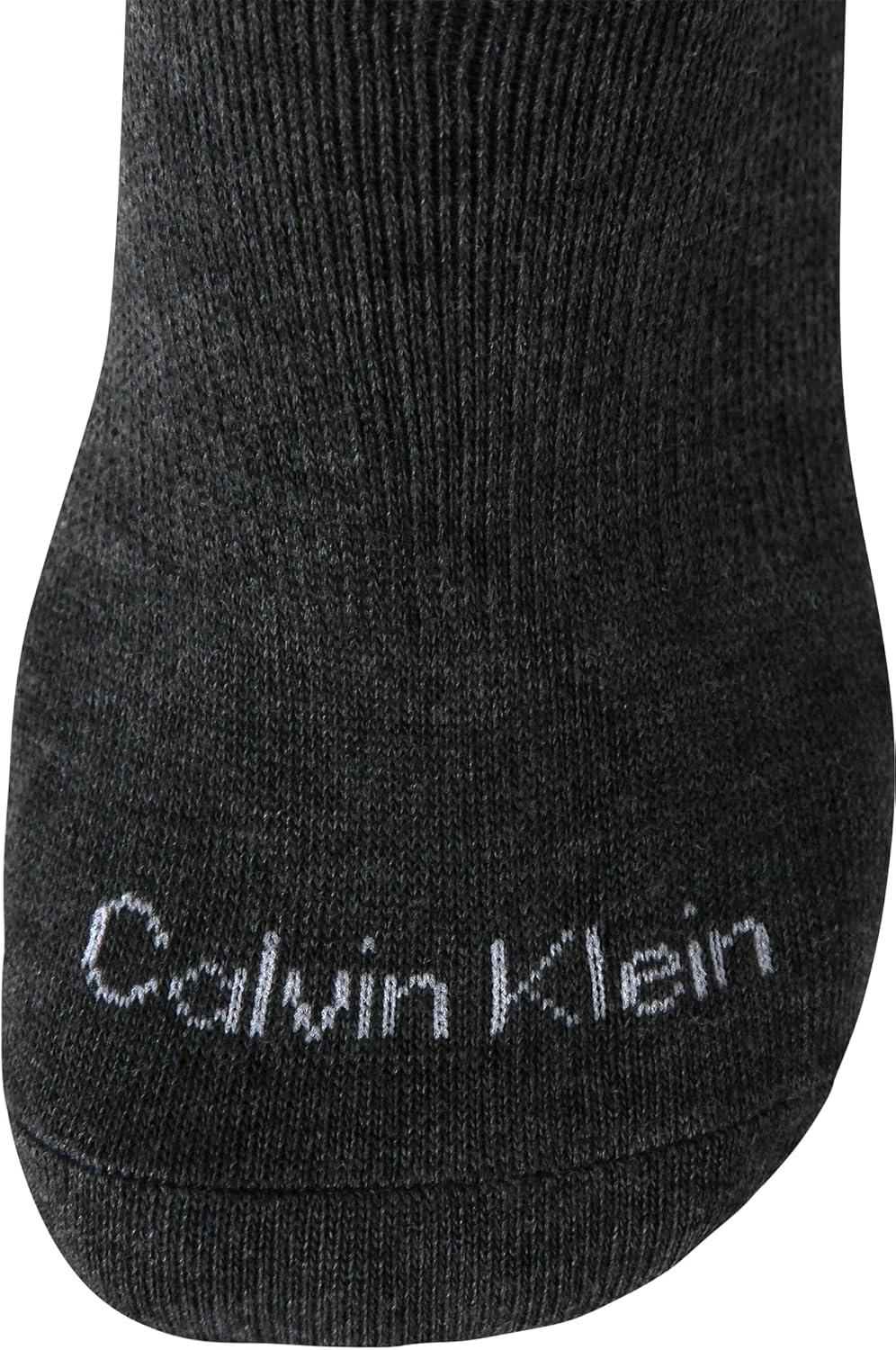imageCalvin Klein Mens Liner Socks  12 Pack Cushioned NonSlip No Show Sneaker Loafer  Ultra Low Cut Socks for Men 712Black Ultra Low