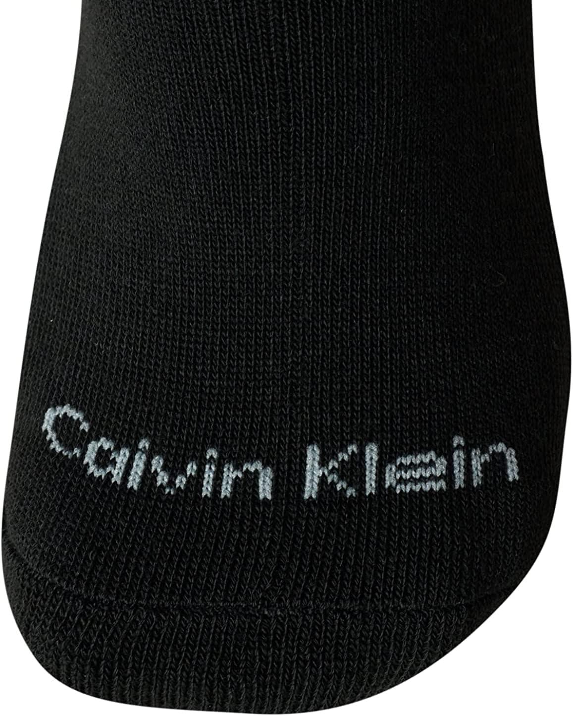 imageCalvin Klein Mens Liner Socks  12 Pack Cushioned NonSlip No Show Sneaker Loafer  Ultra Low Cut Socks for Men 712BlackGrey Solid
