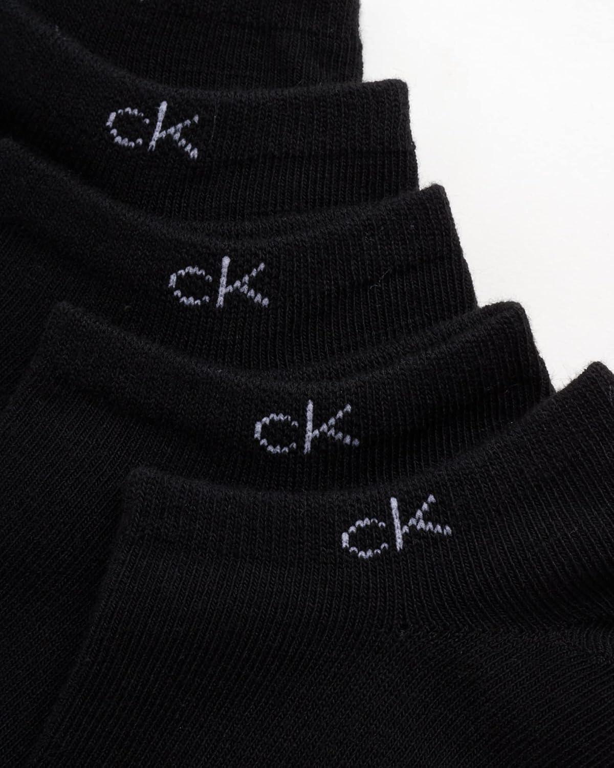 imageCalvin Klein Mens Liner Socks  12 Pack Cushioned NonSlip No Show Sneaker Loafer  Ultra Low Cut Socks for Men 712Pure Black