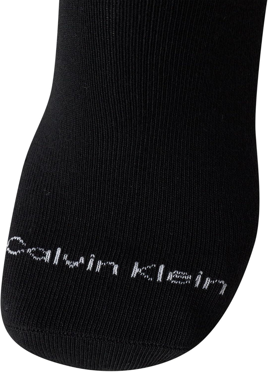 imageCalvin Klein Mens Liner Socks  12 Pack Cushioned NonSlip No Show Sneaker Loafer  Ultra Low Cut Socks for Men 712Pure Black