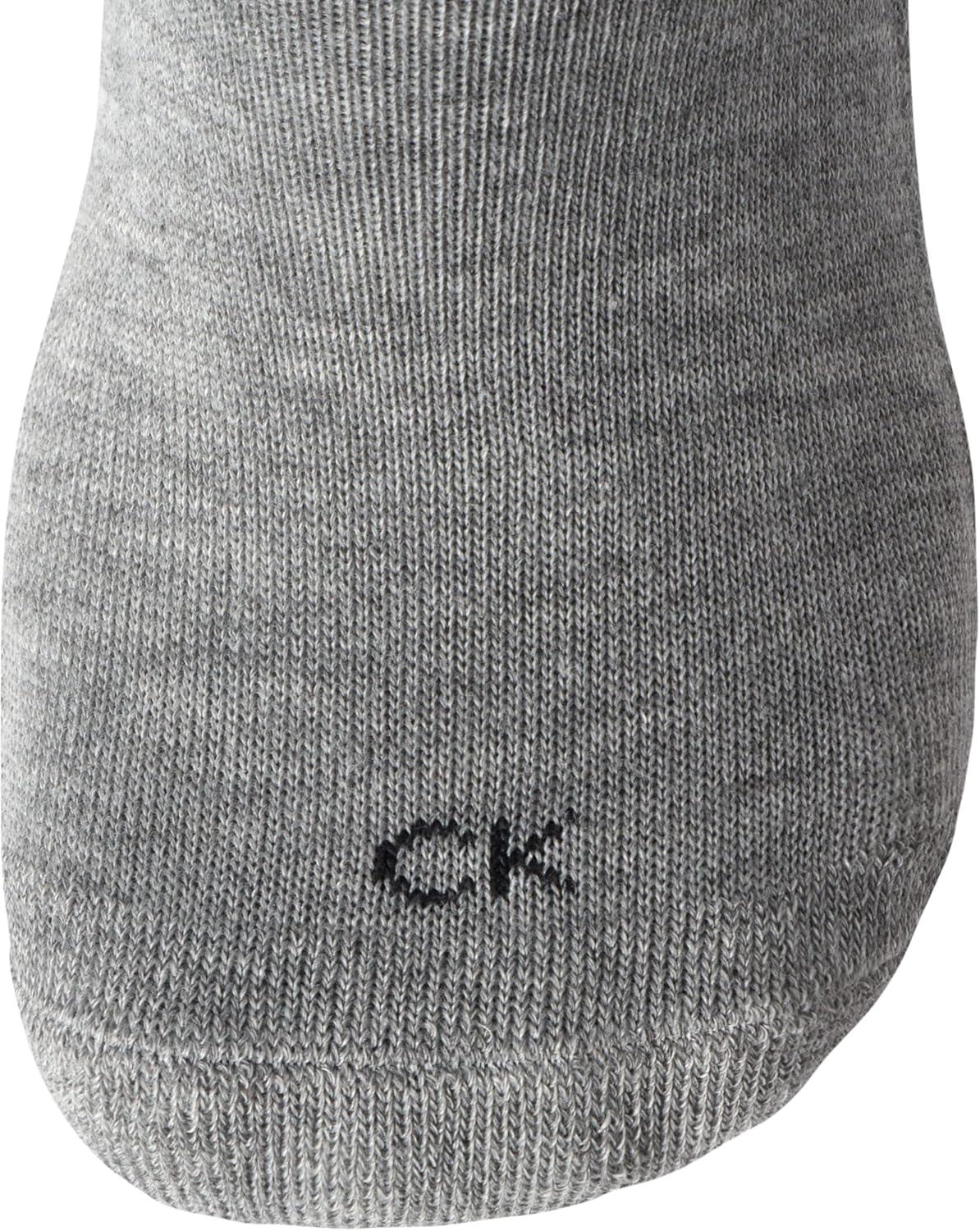 imageCalvin Klein Mens Liner Socks  12 Pack Cushioned NonSlip No Show Sneaker Loafer  Ultra Low Cut Socks for Men 712WhiteGreyBlack
