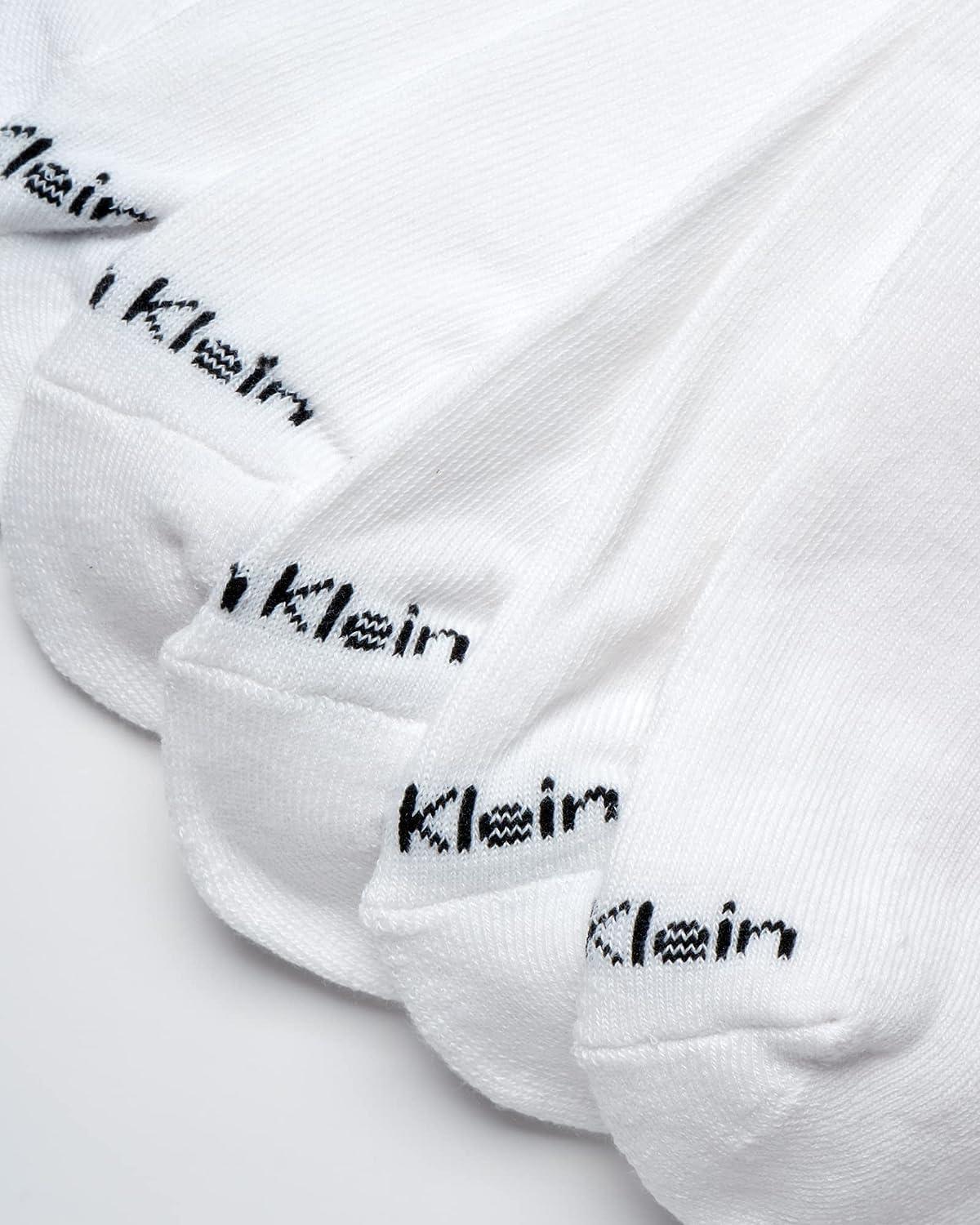 imageCalvin Klein Mens No Show Lightweight Cushioned Low Cut Socks 12 PackClassic White