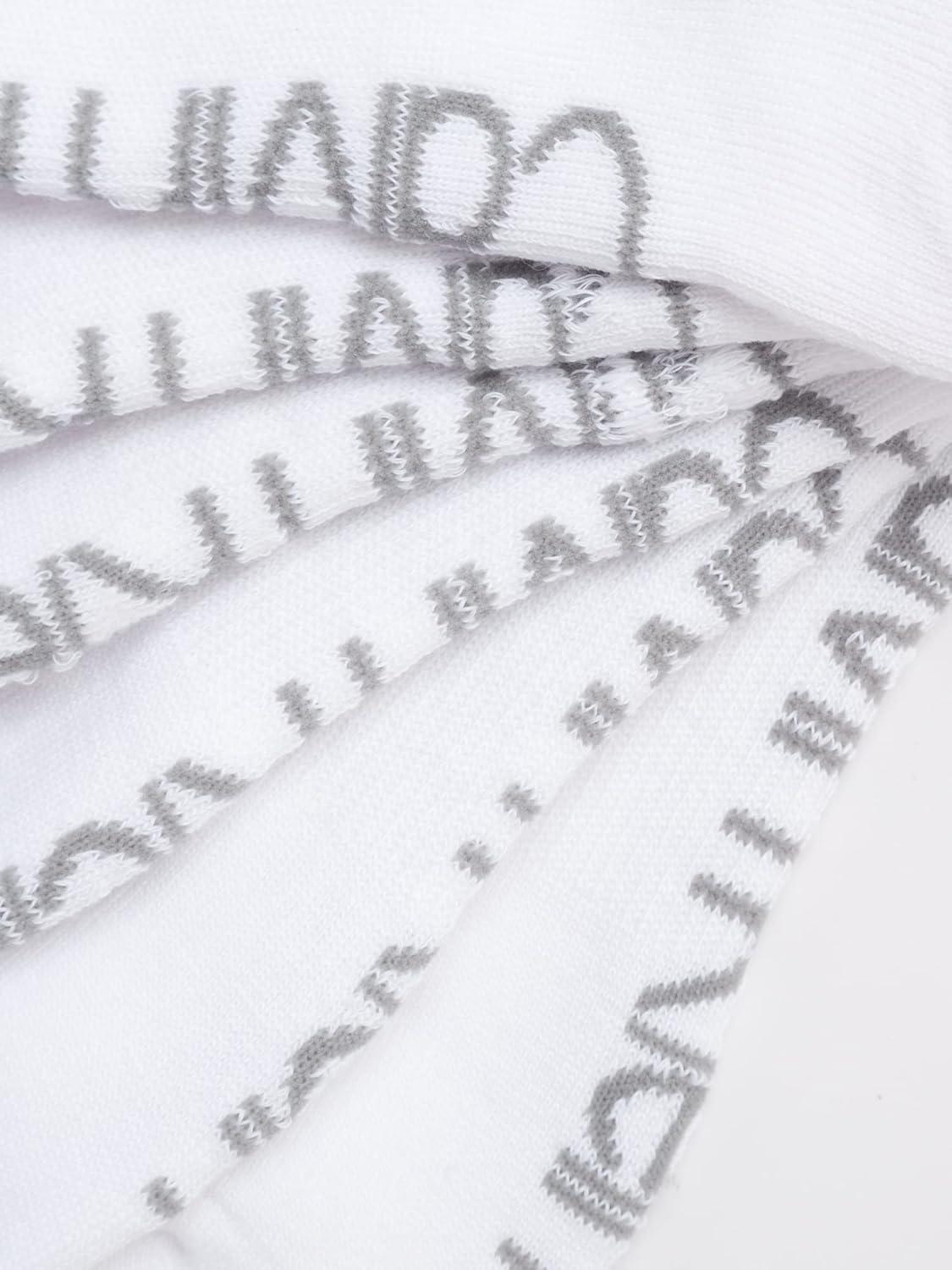 imageCalvin Klein Mens No Show Lightweight Cushioned Low Cut Socks 12 PackTrue White