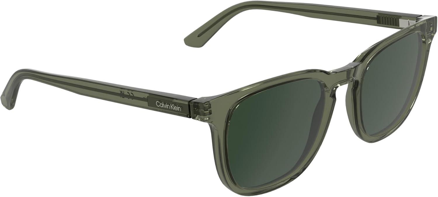 imageCalvin Klein Mens SunglassesTransparent Khaki