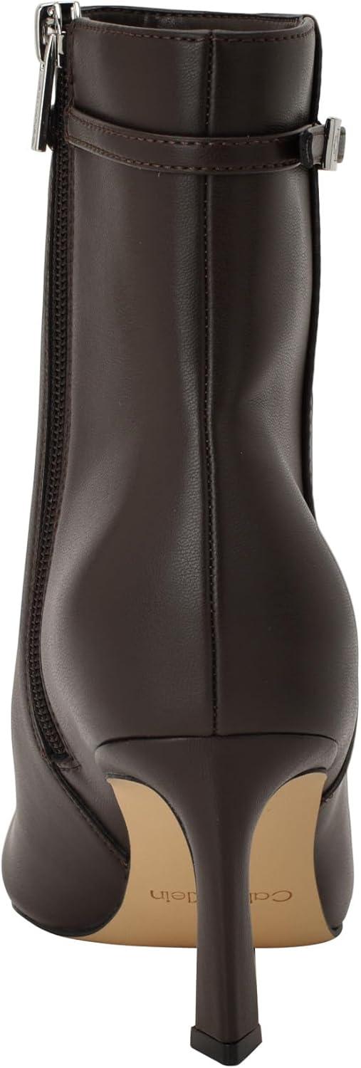 imageCalvin Klein Womens Alenna Ankle BootDark Brown 201