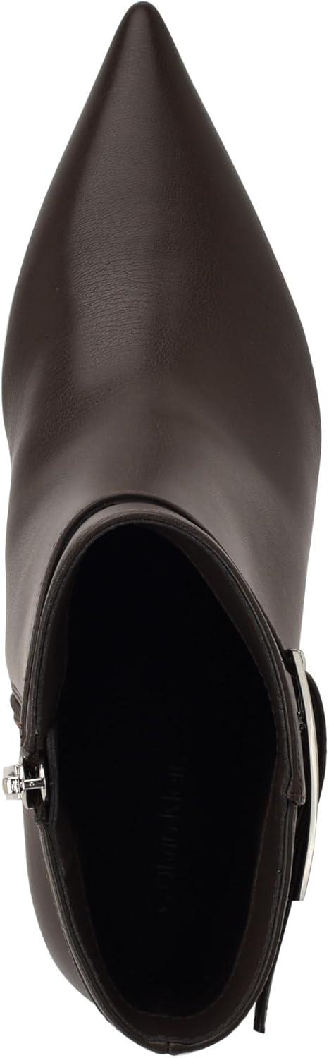 imageCalvin Klein Womens Alenna Ankle BootDark Brown 201