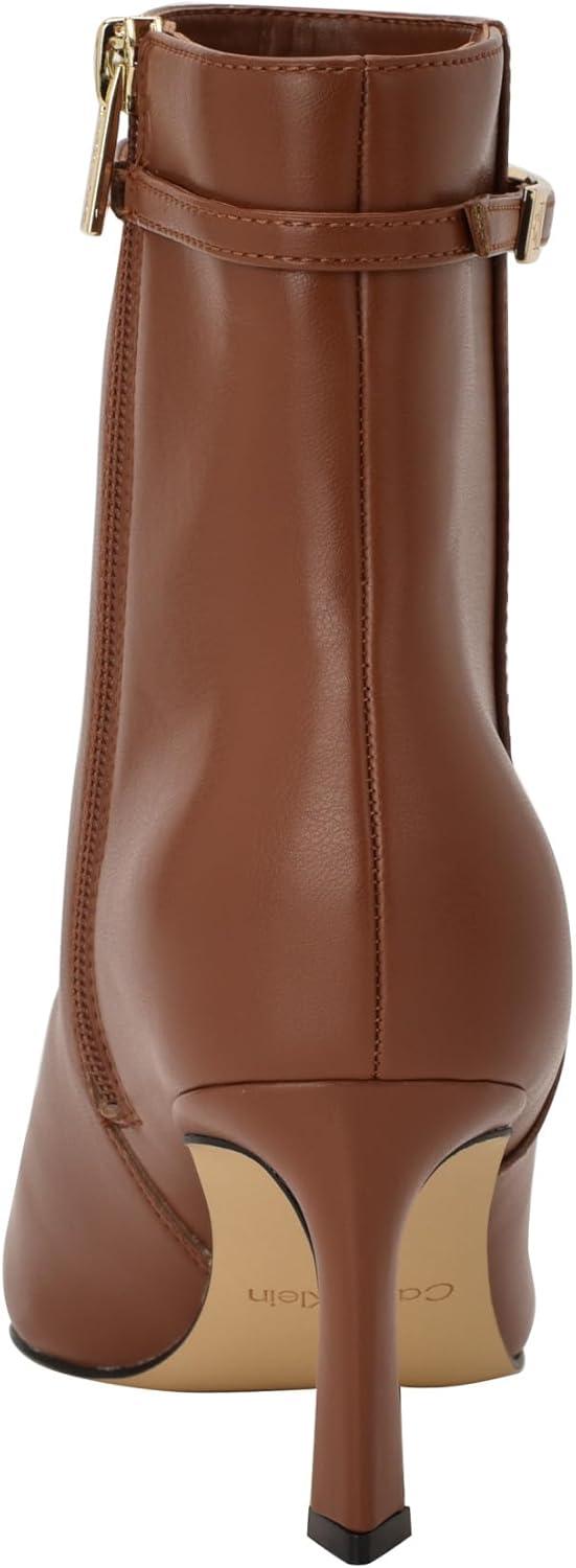 imageCalvin Klein Womens Alenna Ankle BootMedium Brown 211