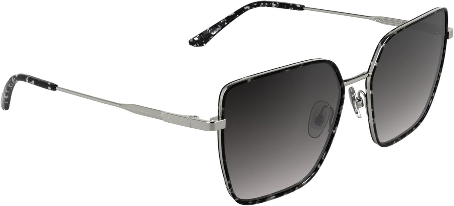imageCalvin Klein Womens Ck25111s Rectangular SunglassesGrey Havana