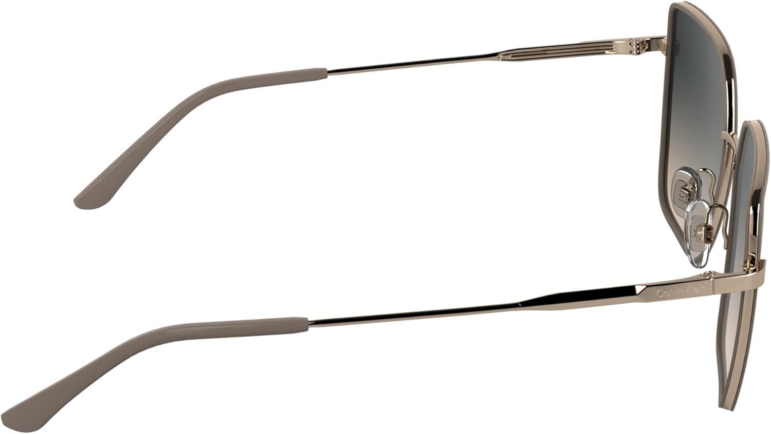 imageCalvin Klein Womens Ck25111s Rectangular SunglassesRose