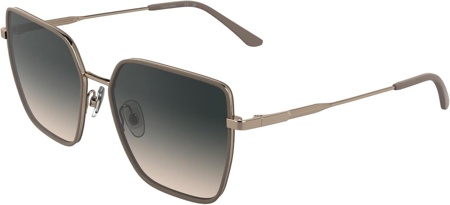 imageCalvin Klein Womens Ck25111s Rectangular SunglassesRose