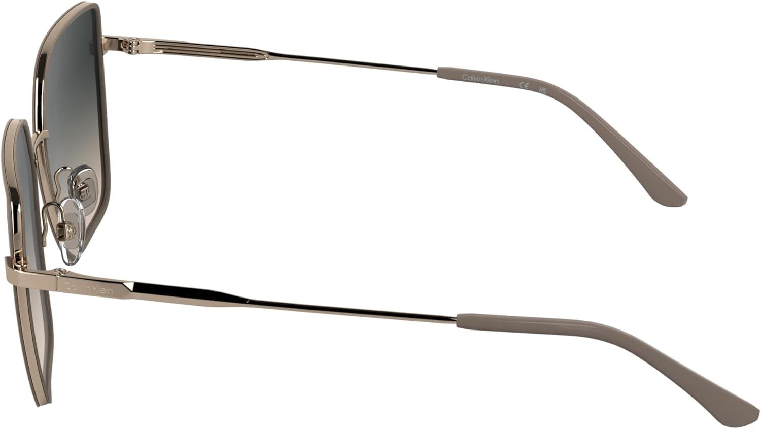 imageCalvin Klein Womens Ck25111s Rectangular SunglassesRose