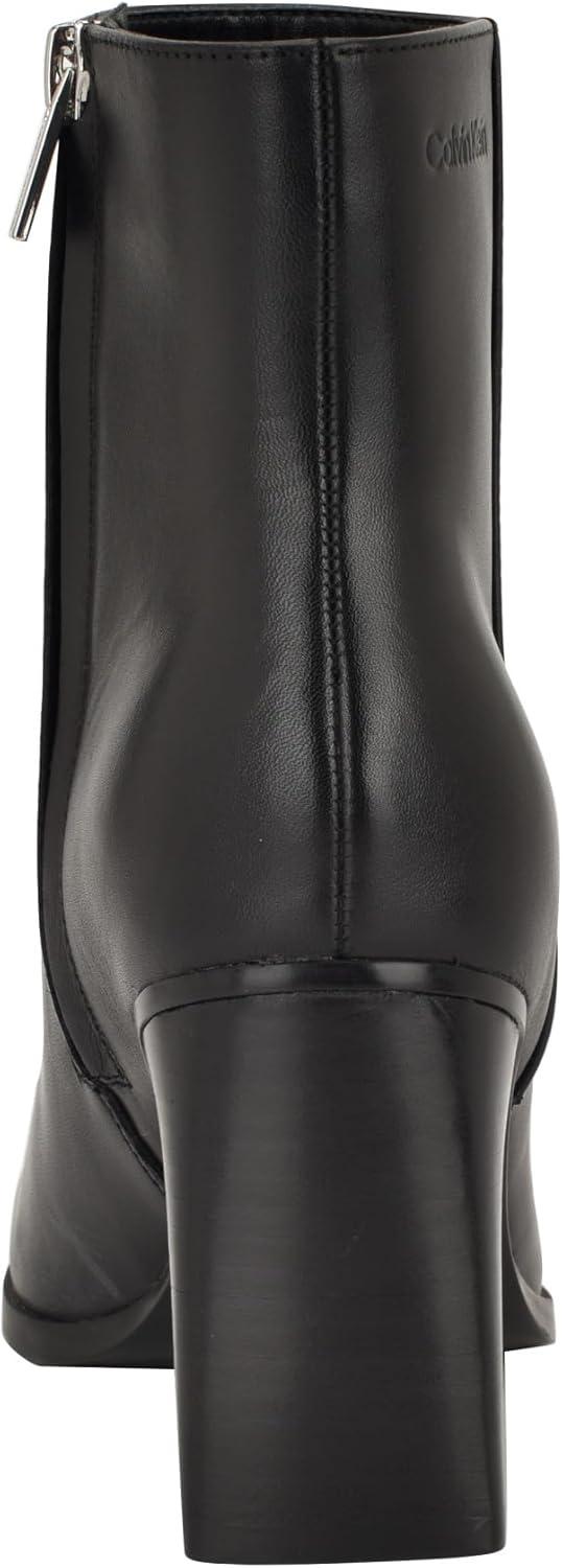 imageCalvin Klein Womens Dezzi Ankle BootBlack Leather 002