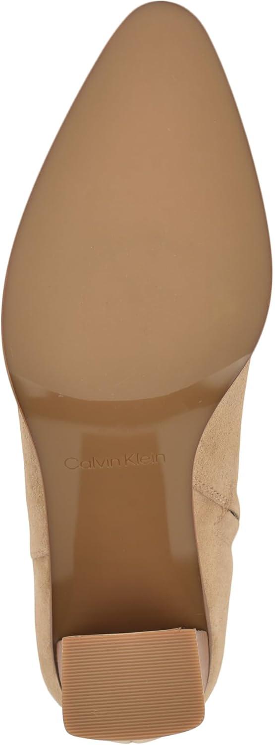imageCalvin Klein Womens Dezzi Ankle BootLight Natural Suede 110