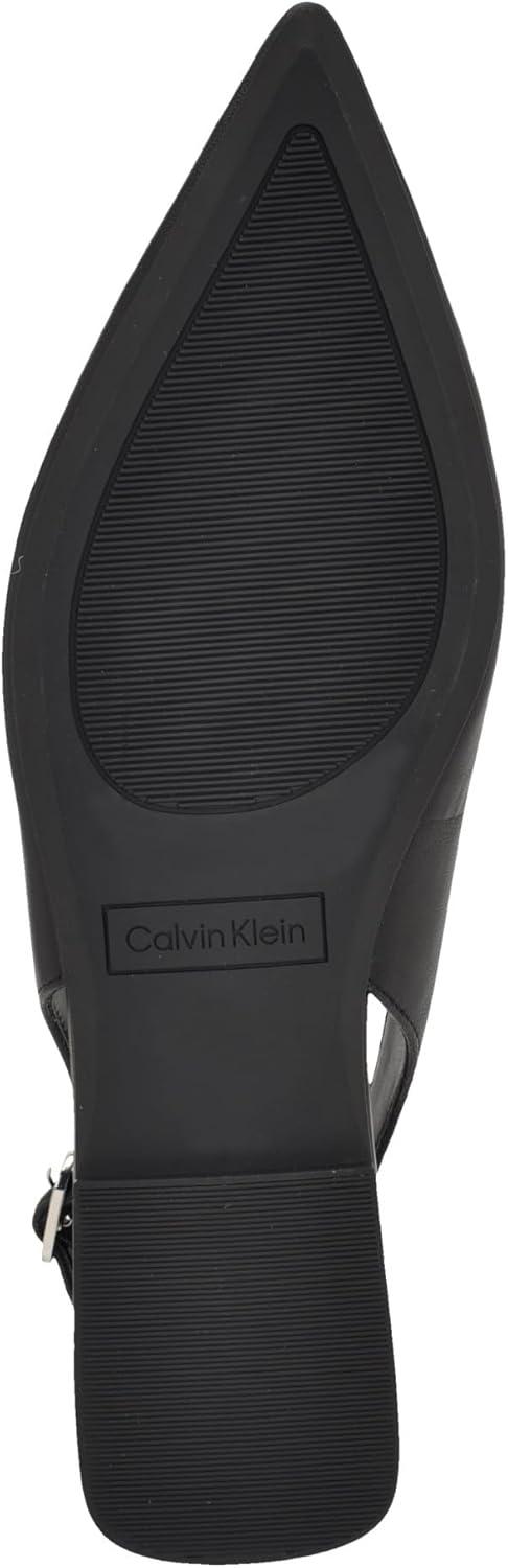imageCalvin Klein Womens Galiana Ballet FlatBlack Leather 002
