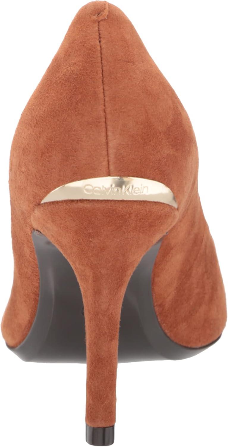 imageCalvin Klein Womens GayleCognac Suede