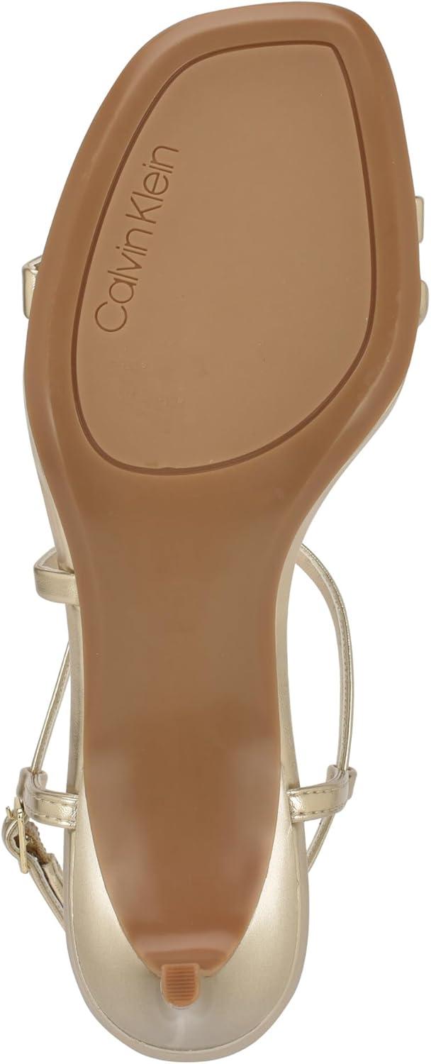 imageCalvin Klein Womens Ishaya Heeled SandalGold 710