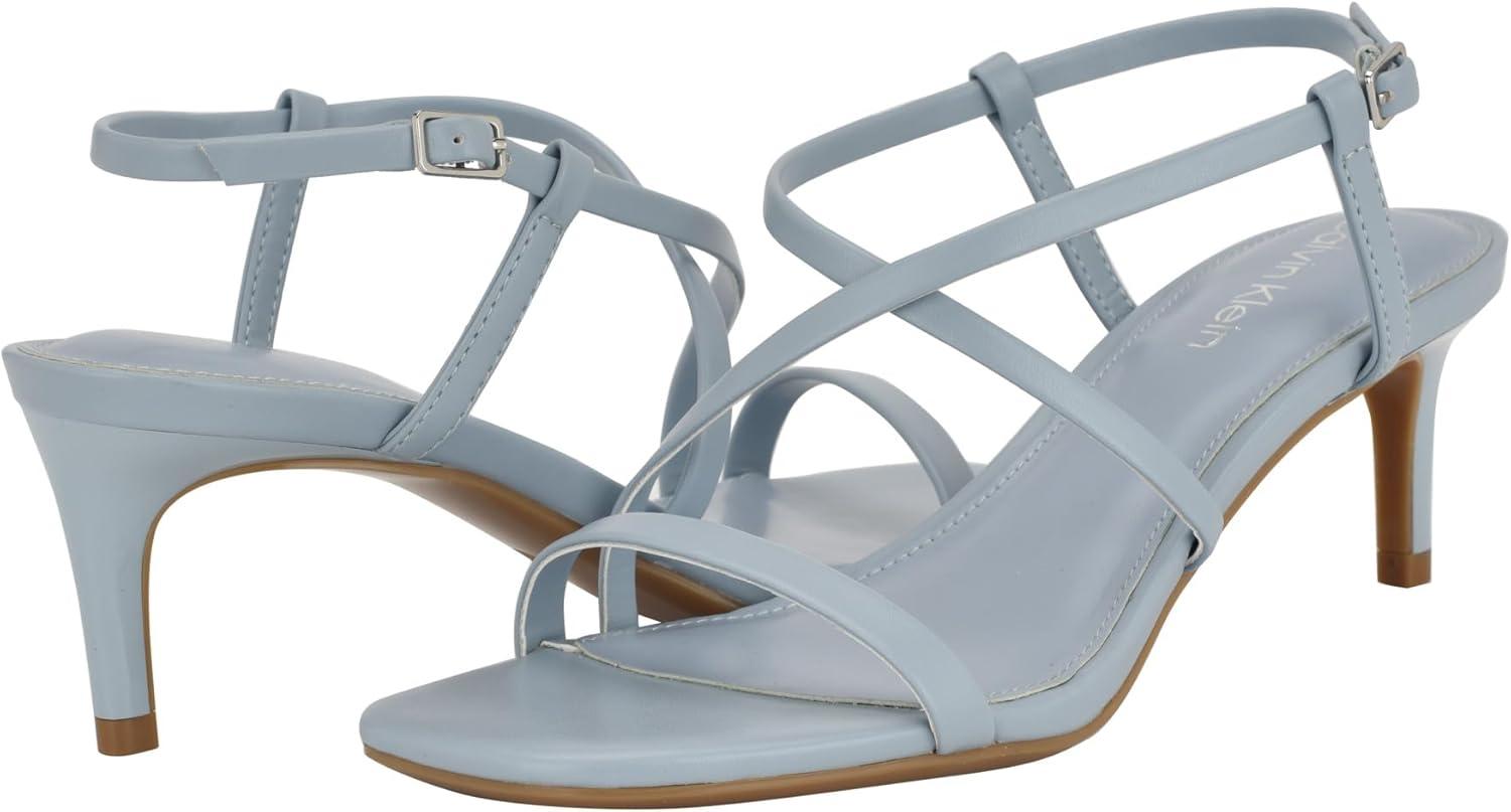 imageCalvin Klein Womens Ishaya Heeled SandalLight Blue 450