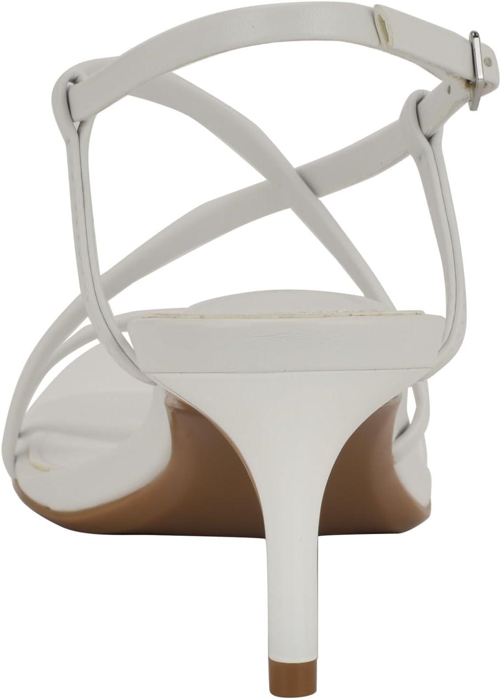 imageCalvin Klein Womens Ishaya Heeled SandalWhite 140