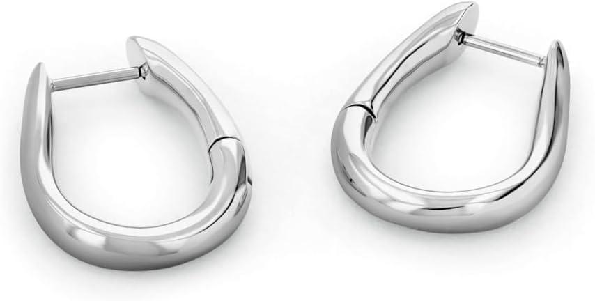 imageCalvin Klein Womens Jewelry  CK Statement Links Medium Dangle Earrings  Stainless Steel  Contemporary Fashion for Everyday Wear  Gift for HerSilver