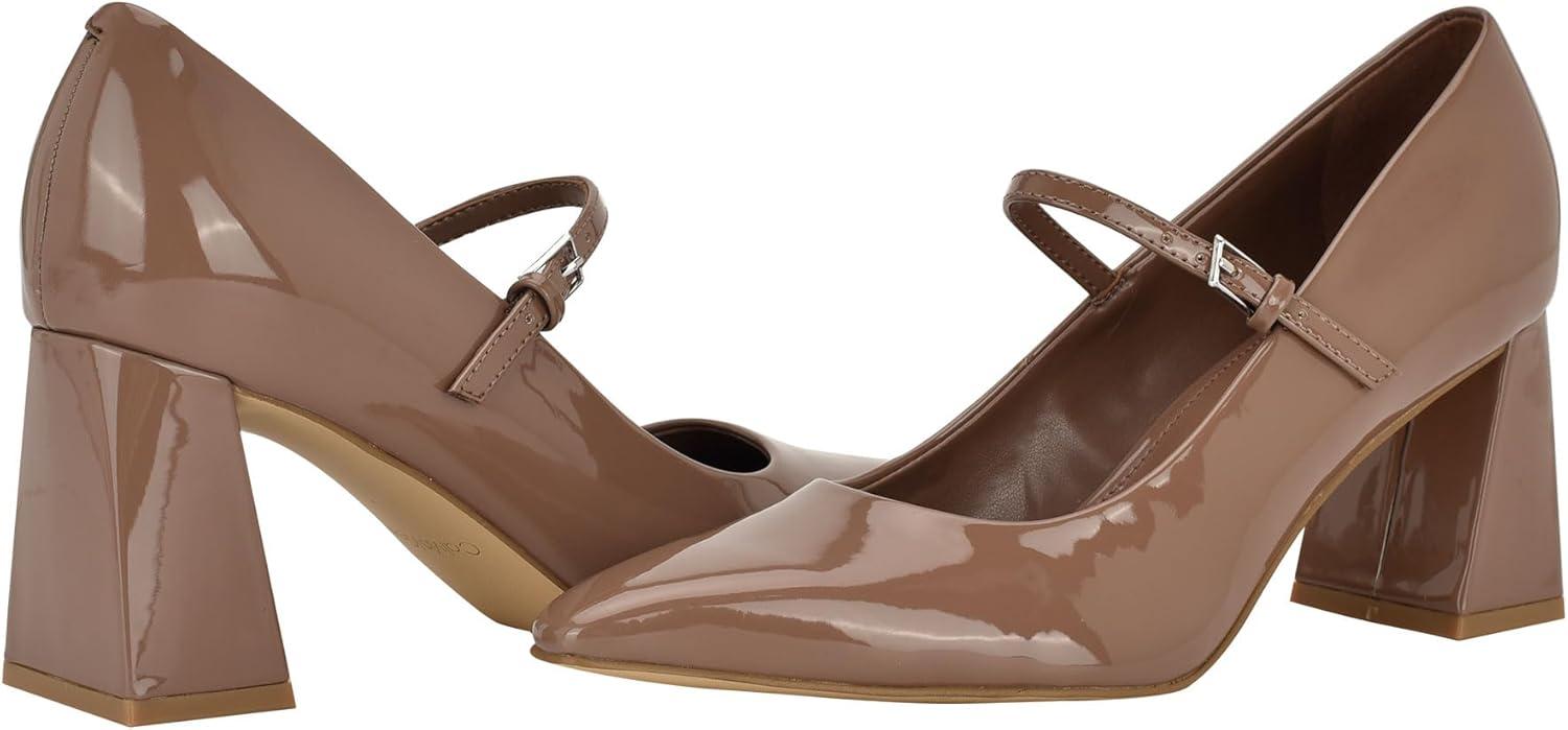 imageCalvin Klein Womens Naprina PumpLight Brown Patent 230