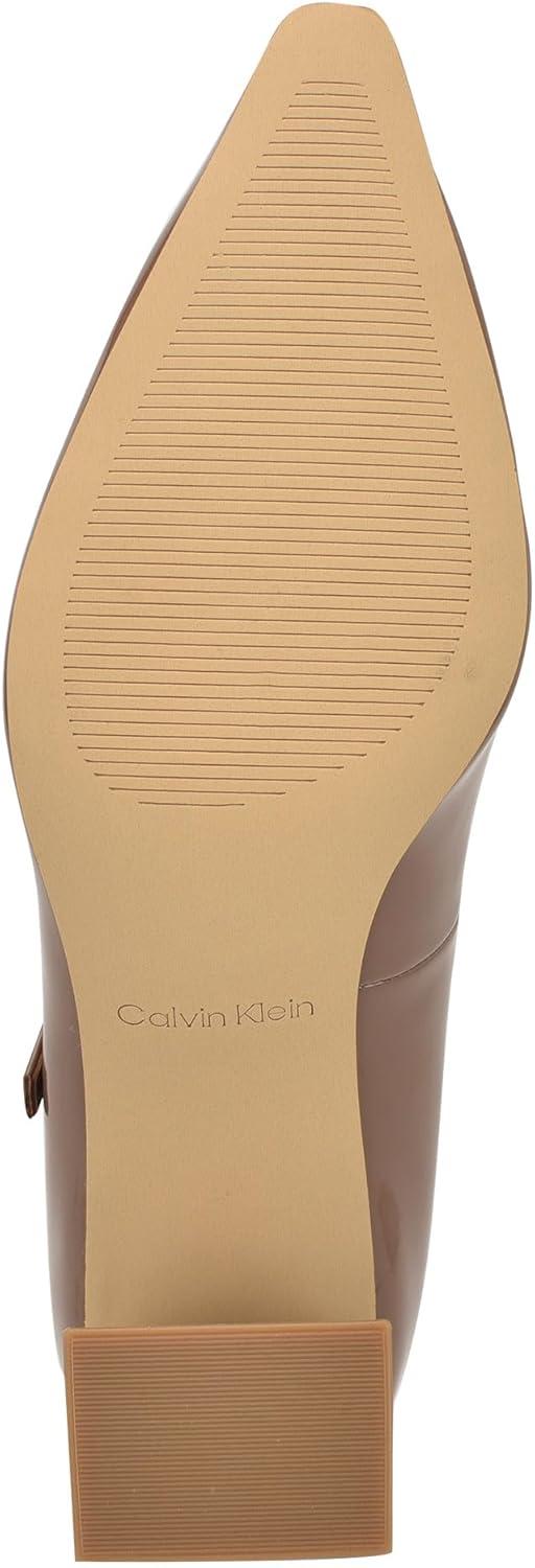 imageCalvin Klein Womens Naprina PumpLight Brown Patent 230