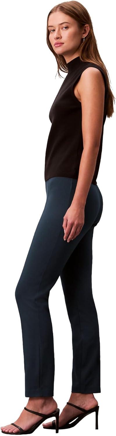 imageCalvin Klein Womens Ponte Skinny Fit PantsInk