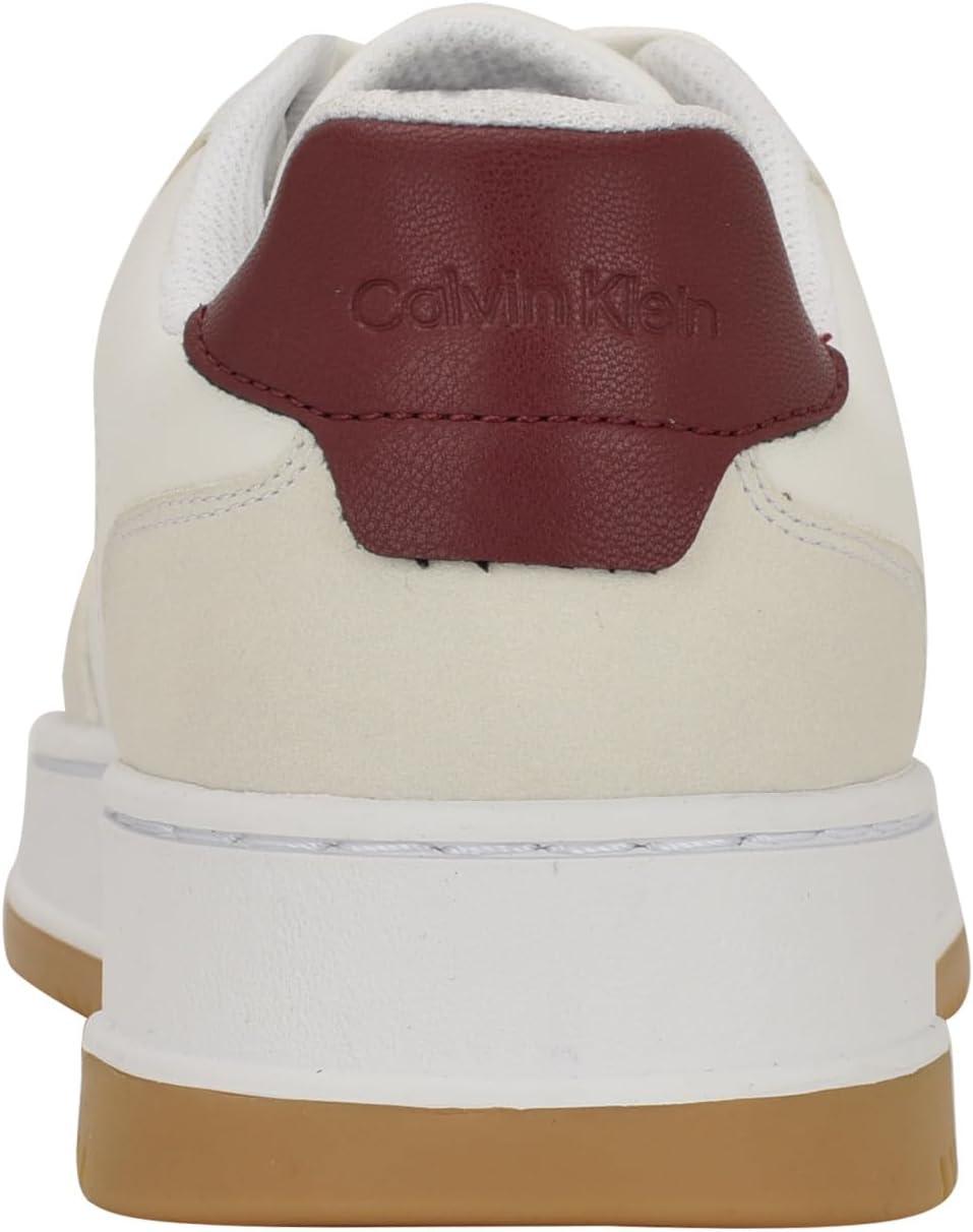 imageCalvin Klein Womens Prizin SneakerWhiteRed Multi 142
