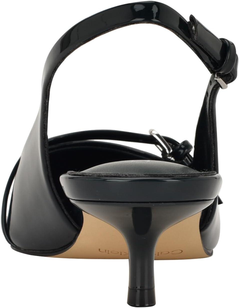 imageCalvin Klein Womens Simira PumpDark Green Patent 300