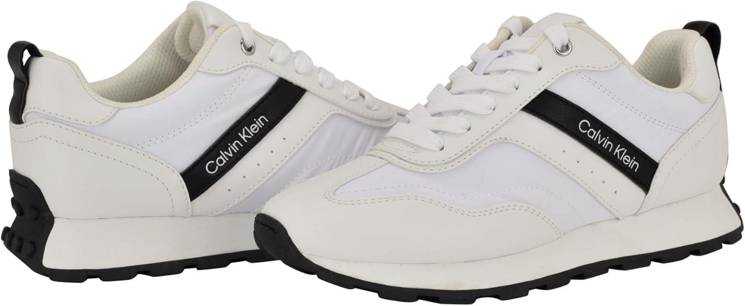 imageCalvin Klein Womens Tanja SneakerWhiteBlack 140