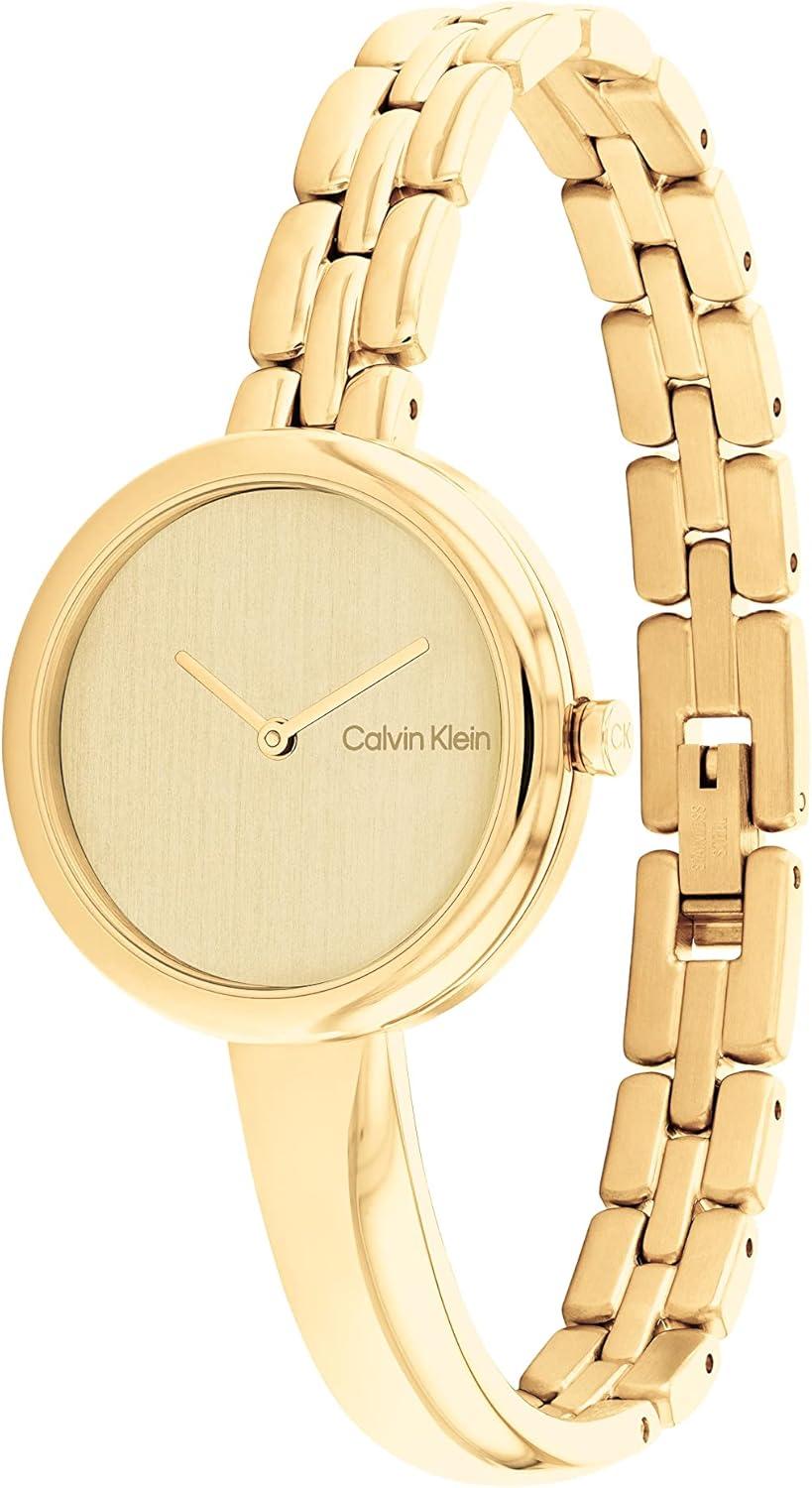 imageCalvin Klein Womens Watch Series Contemporary EleganceGold Plated
