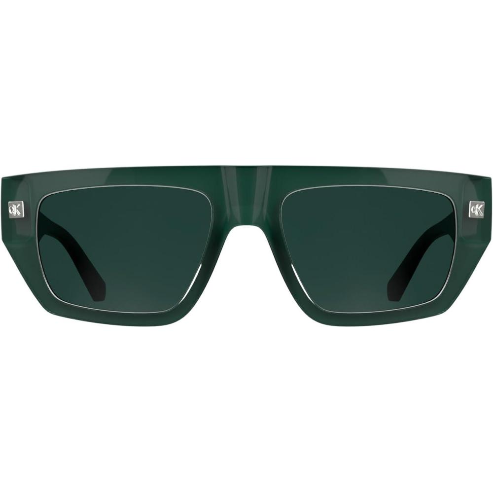imageCalvin Klein Jeans Ckj25619s Rectangular SunglassesGreen