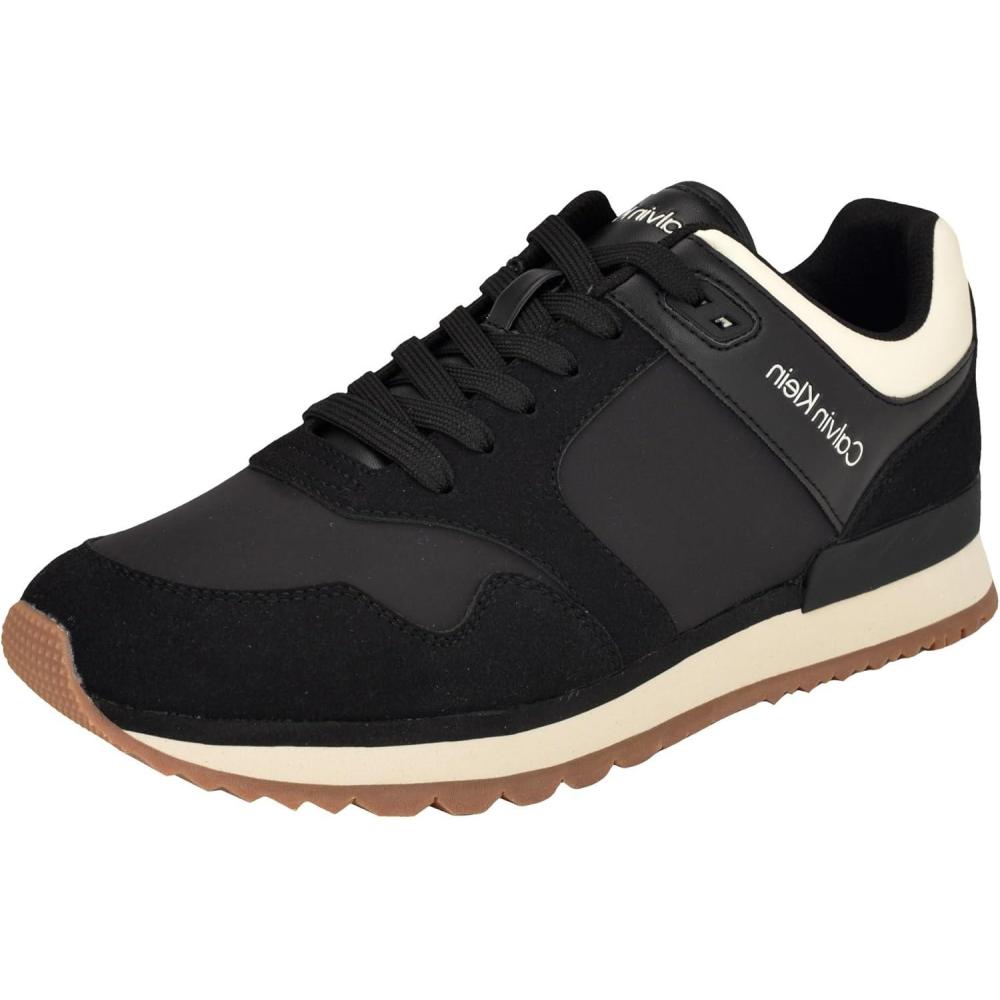 imageCalvin Klein Mens Antoy SneakerBlackWhite 001