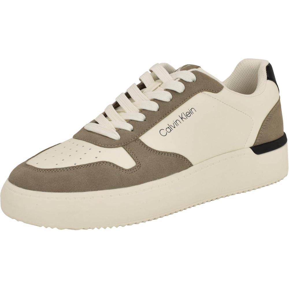 imageCalvin Klein Mens Balen SneakerLight NaturalWhite 141