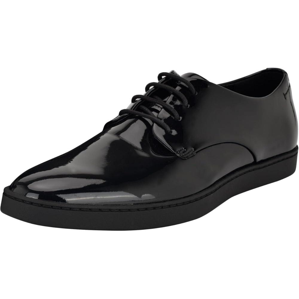 imageCalvin Klein Mens Fasa LoaferBlack Patent 001