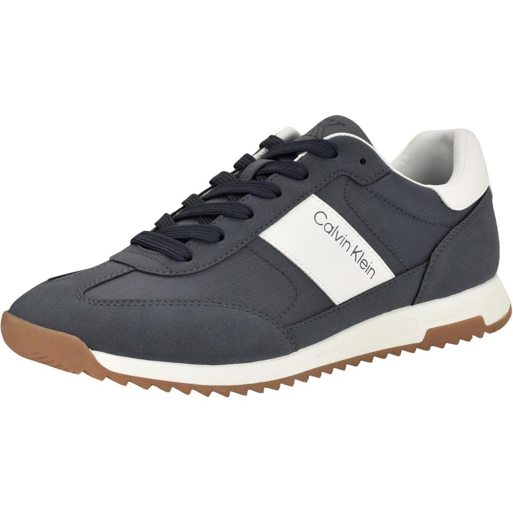 imageCalvin Klein Mens Galent SneakerDark BlueWhite 400