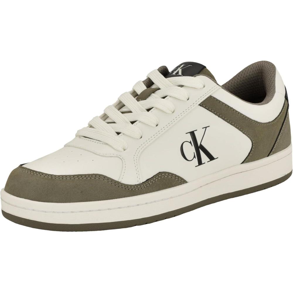 imageCalvin Klein Mens Laspian SneakerIvoryGrey Multi 150