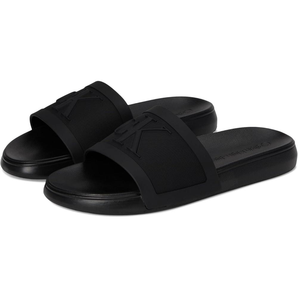 imageCalvin Klein Mens Wlinderz Slide SandalBlack 001