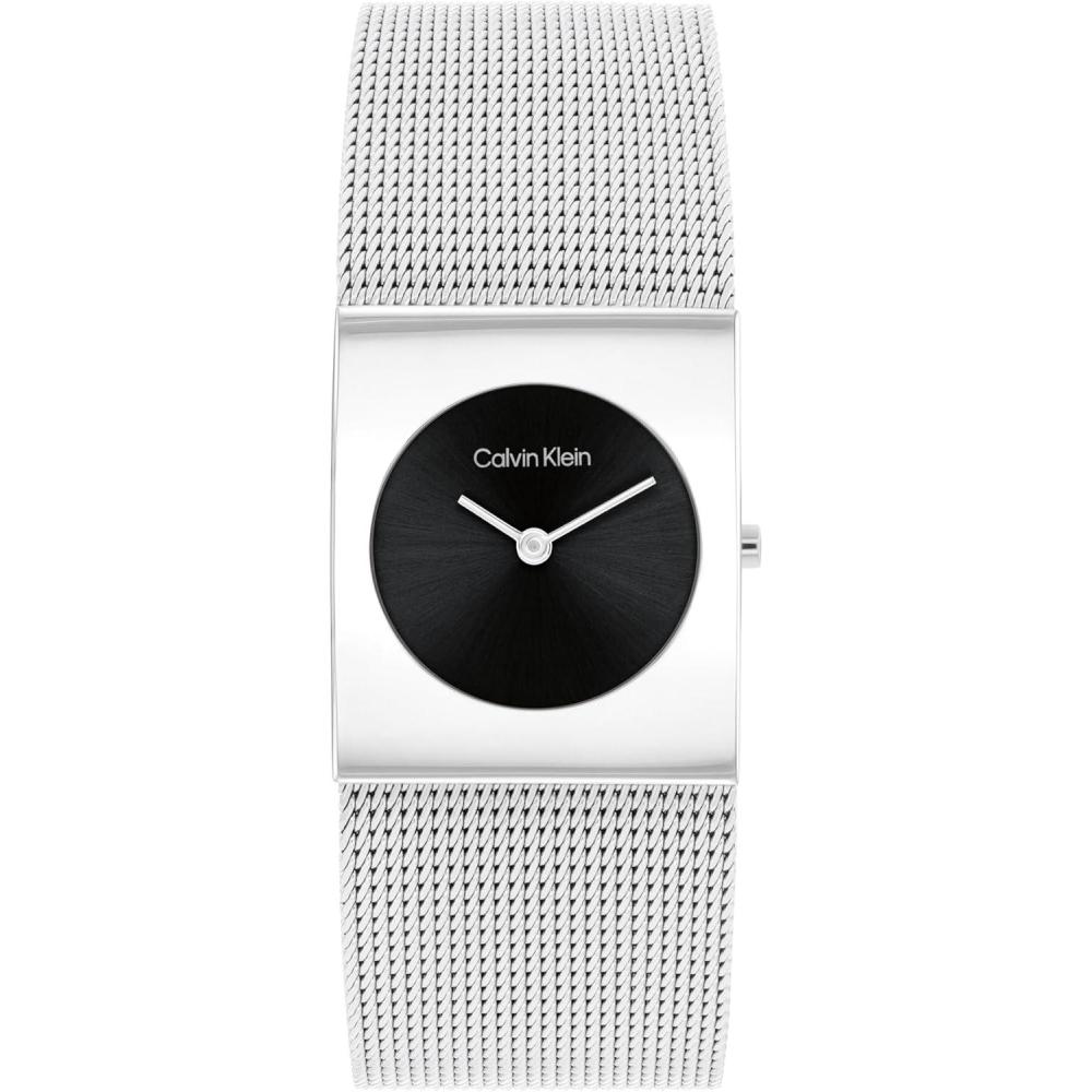 imageCalvin Klein Womens CK Pulse  26mm 2H Quartz Watch  Stainless Steel Mesh Bracelet  Water Resistance 30 Meters  Minimalistic Style  Premium Fashion  Gift for HerSilver