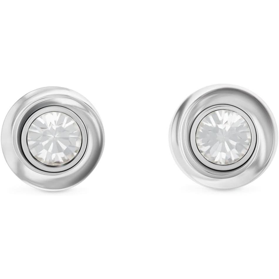 imageCalvin Klein Womens Jewelry  Twisted Bezel Stainless Steel Earrings  Fashion Accessory for any Occasion  Gift for HerSilver