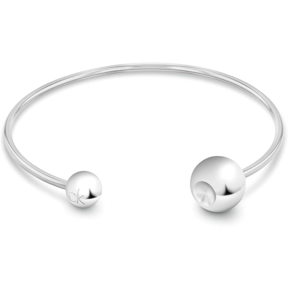 imageCalvin Klein Womens Sculptural Bubbles Bracelet Stainless Steel  Fashion Accessory for any Occasion  Gift for HerSilver