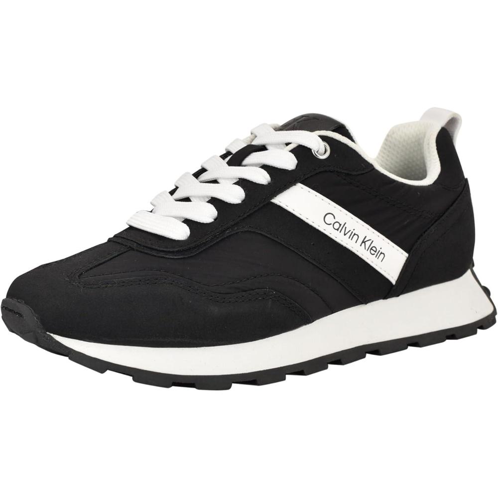 imageCalvin Klein Womens Tanja SneakerBlackWhite 001